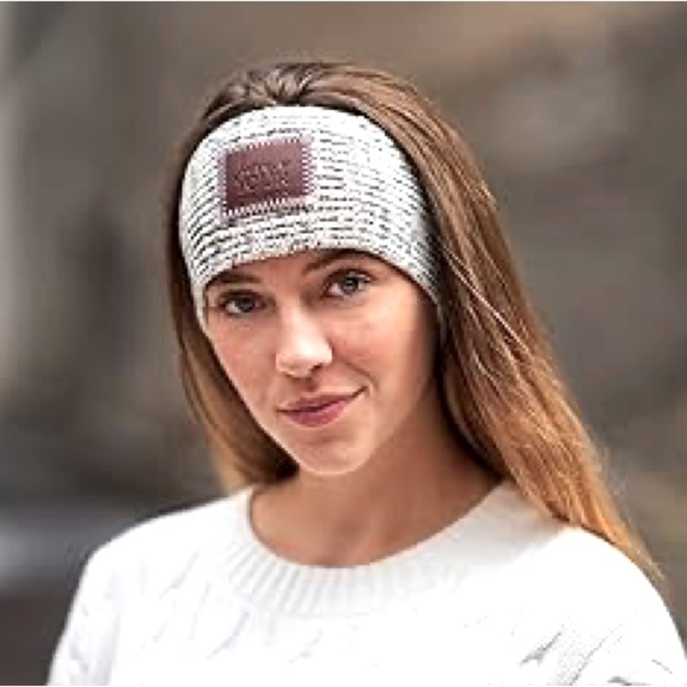 Love your melon cancer cantaloupe chenille headband